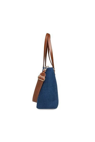 Anne Klein حقيبة يد كاجوال باللون الأزرق للنساء