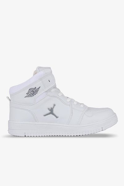 Cool Young High-top White Sneakers - Haykat