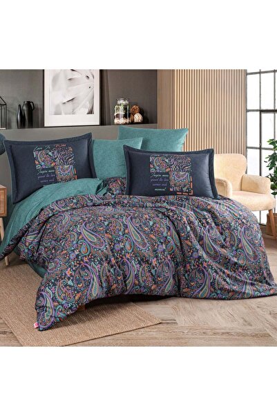 Hobby Clementina Çift Kişilik 300TC Saten Nevresim Takımı