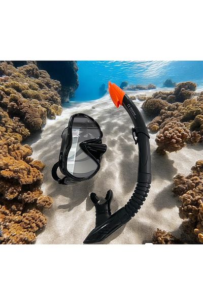 faial Professional Bestway Silicone Mask Snorkel Set - 299-55 (Tempered Glass)