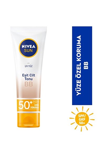 NIVEA Nıvea Sun Bb Uv Yüz Kremi Spf50 50ml