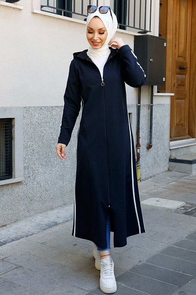 TOFİSA Ferace Navy Blue - 4133