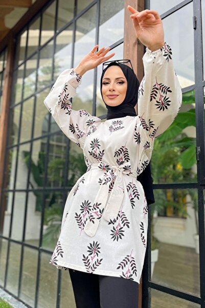 TOFİSA 11552-ČERNÁ tunika