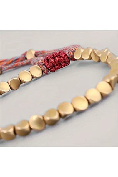 PİRAMİGO محبوك بوهو خمر - سوار مطرز بالنحاس