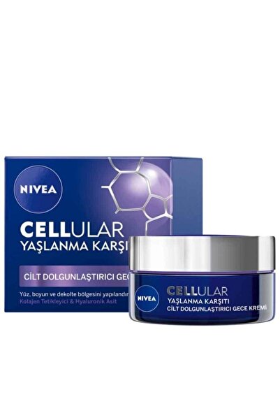 NIVEA Cilt Dolgunlaştırıcı Gece Kremi 50 Ml
