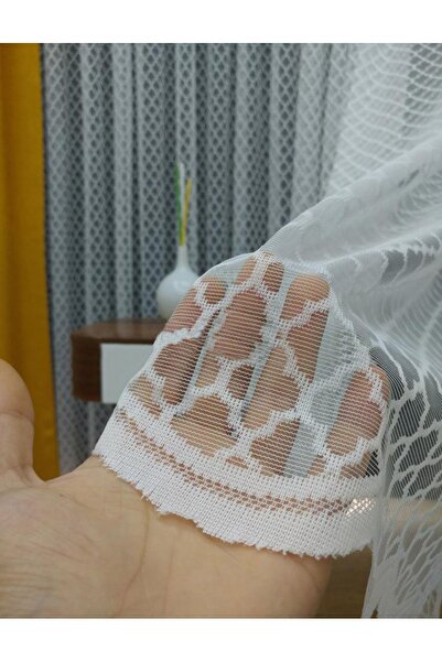 elision home Спортивний візерунок мереживна тюлева штора, 200x260, щільні скл...