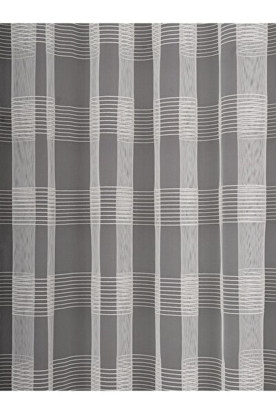 elision home Tape Striped Skirt Tip Leaded Tulle Curtain, Suitable for Living Room Guest Bedrooms Does Not Want Ironing