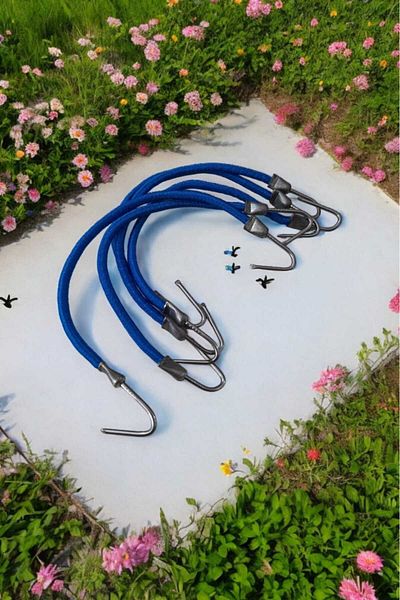 ÇEÇEN HOME Set de colecție de 10 piese coadă de cal cu cârlige de fier