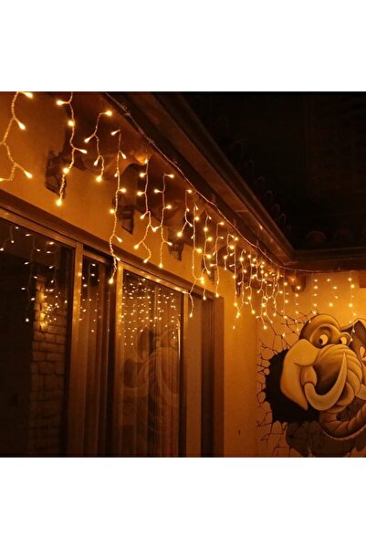 BYSHOME 8 Fonksiyonlu Saçak Led Sarkıt Led Eklenebilir Led Süsleme Led Peri L...