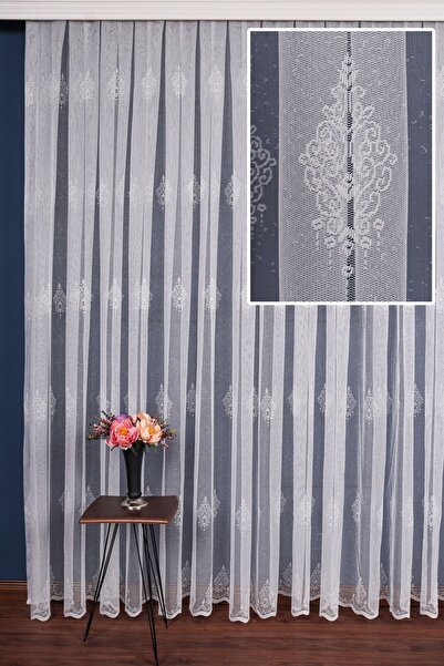 elision home Нові тюлеві штори з візерунком Damaks 300x260 см 1-2,5 Нормальни...