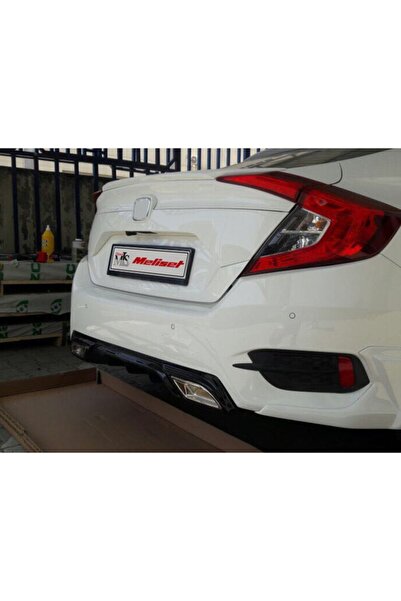 Meliset (boyasız) Honda Civic Fc5 Arka Difizör 2016 Ve Sonrasına Uyumludur