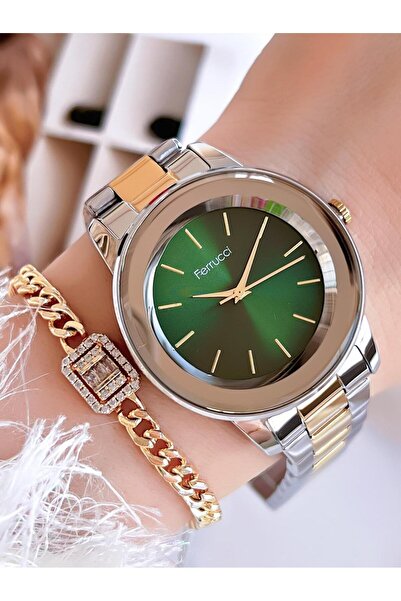 Ferrucci Çelik Kordon Aynalı Kasa 2 Yıl Garantili 3 Atm Suya Dayanıklı Kadın ...