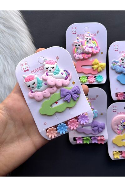 Nisankids Набір гумових затискачів з мотивом єдинорога - Чіт-чіт-чіт