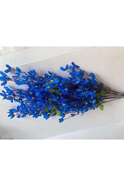 Z&B FLOWERS زهرة ساكورا الاصطناعية ديكور زهرة الكرز الياباني ديكور زهرة زخرفة زهرة متفرعة