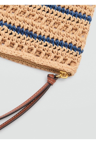 MANGO Woman Doğal malzemeli çanta