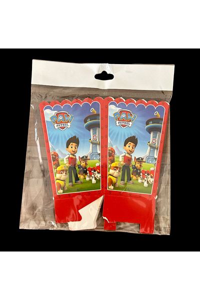 partideyince Paw Petrol - Paw Patrol Themed Corn Box