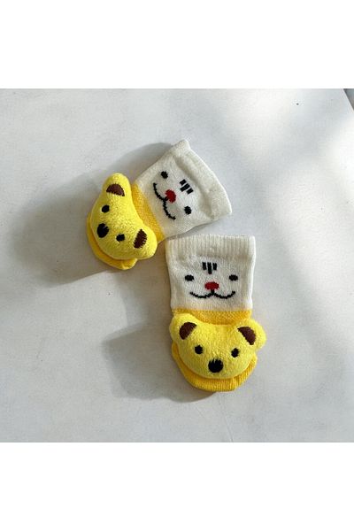 Myluni Plush 3D Baby Socks - Toy Design