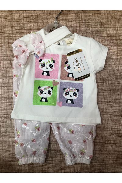 Terry 3-Piece Set - Bandanna Seersucker Pants