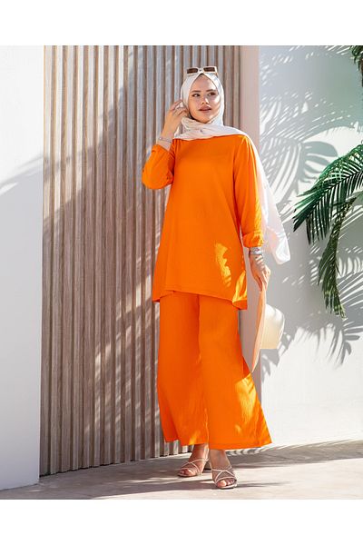 HAKKE Women's Pants and Top Suit Set