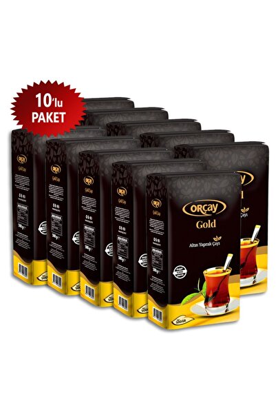 ORÇAY Gold Çay, 500 Gr X 10'lu