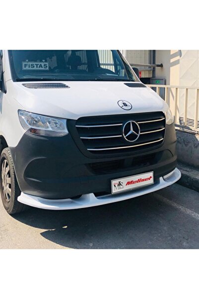 Meliset (BOYASIZ) Mercedes Sprinter W907 Ön Alt Lip 2019 Ve Sonrası Uyumlu