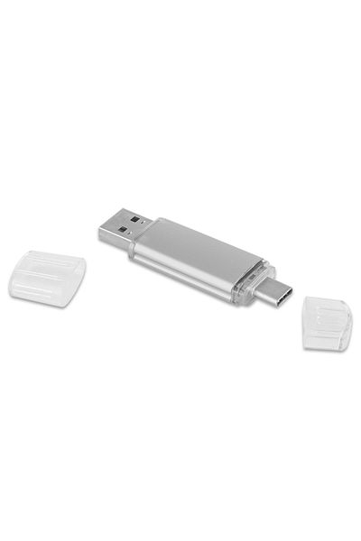 Gülay AVM ذاكرة USB 32 جيجابايت من النوع C ذاكرة فلاش OTG 119 معدنية 32 جيجابايت
