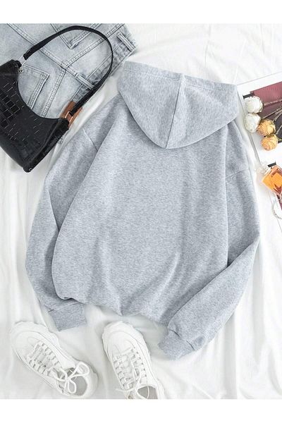 EYAX MODA Comfortable Fit Unisex Hooded Sweatshirt