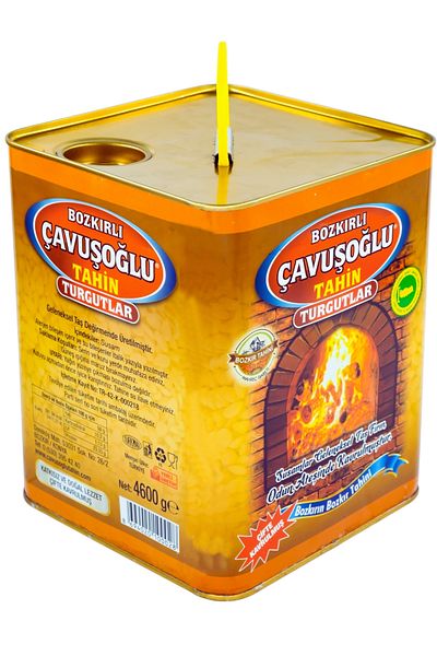 Bozkırlı Çavuşoğlu Wood Fire Steppe Tahini Bran Tin 4600g