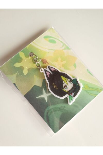 Yenaplanner Genshin Impact Tighnari Bag Ornament/Keychain (1 Pcs)