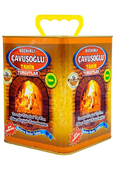 Bozkırlı Çavuşoğlu Wood Fire Steppe Tahini Bran Tin 4600g