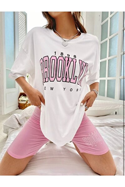 AFROGİYİM Women's Oversize Brooklyn Tights Set