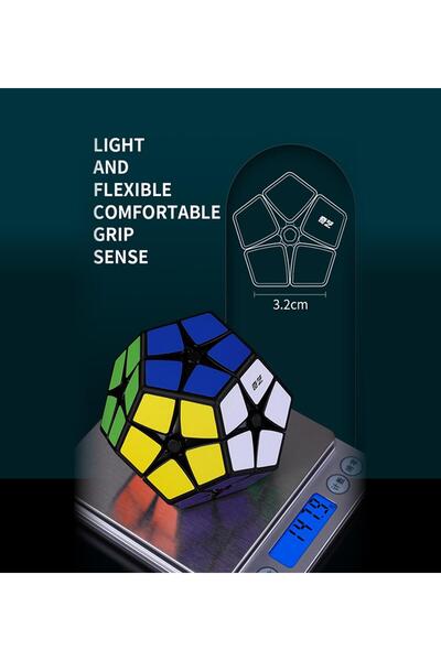 Sole Speed Megaminx 2x2 Zeka Küpü-Akıl Küpü Beşgen Zeka Küp