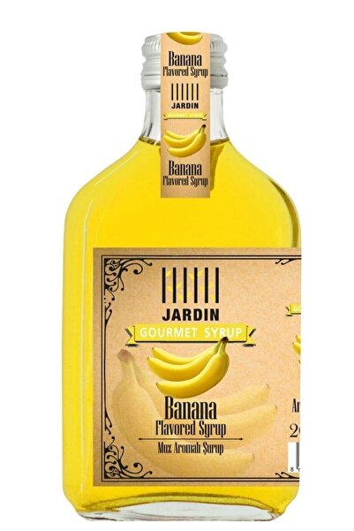 Jardin Muz Aromalı Kokteyl Kahve Şurup 200 ml Cocktail Syrups