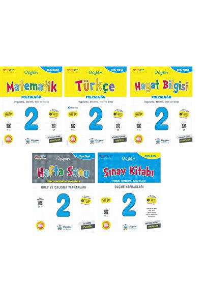 Üçgen Yayınları Üçgen 2. Sınıf Yeni Nesil Türkçe + Matematik + Hayat Bilgisi ...