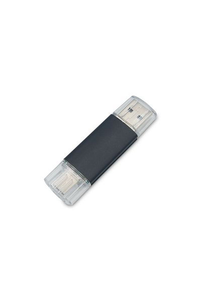 Gülay AVM ذاكرة USB 32 جيجابايت Type-c Otg Flash Memory Boxed 119 -2 أسود 32 جيجابايت