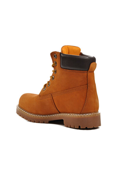 Bulldozer Tarçın Nubuk Hakiki Deri Bağcıklı Unisex Bot