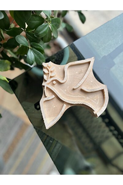 Hayat Ağacı Atölyesi Güvercin Ihlamur Tahta Baskı Kalıbı / Tekstil Baskı Kalıbı