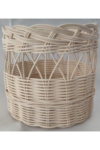 AFRALYAHOME Rattan Bamboo - Χειροποίητη Μπολ Κουταλιών