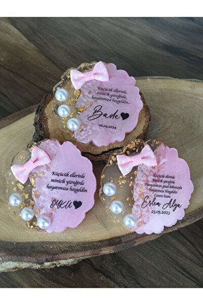 sakızağacı atölye Epoksi Magnet,Yenidoğan Hediyeliği,Mevlüt Doğumgünü ilk Yaş...