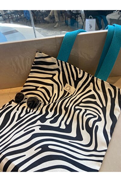 CLA Zebra Desenli Çanta