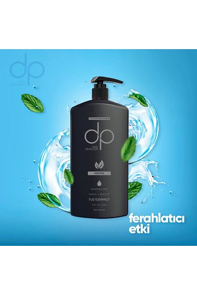 DP Daily Perfection 800 ml Menthol Salt-Free Shampoo