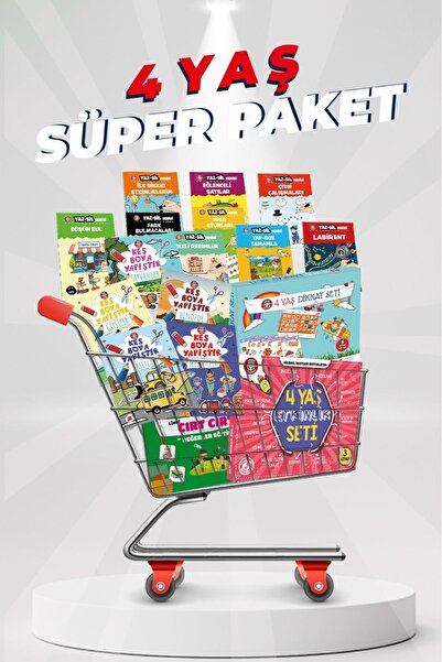 Çocuk Akademi 4 Yaş Süper Paket
