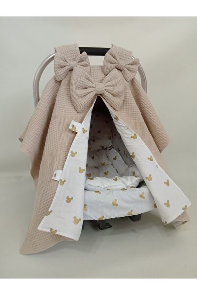 Wenaris 3 FİYONKLU Puset Örtüsü Puset Minder puset çarşafı