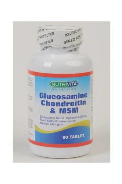 Nutrivita Nutrition Nutrivita - Glucosamina, Chondroitin and Msm 90 Tablets