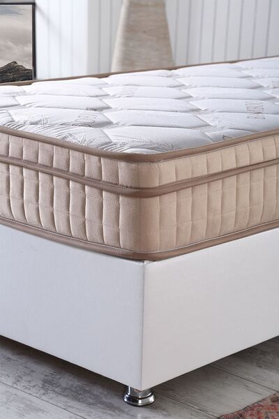 ASROYALLÜKS Bella Ortopedik Gizli Pedli Yaylı Yatak 90x190