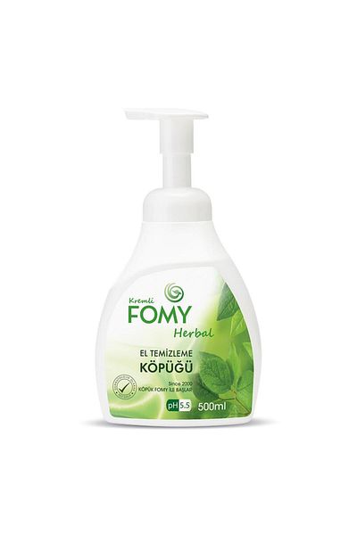 Fomy Herbal Foam Soap Hand Face Body 500 ml