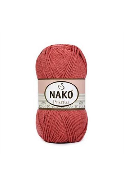 NAKO Marsala Colored Diamond Chain Amigurumi Braid - 11252