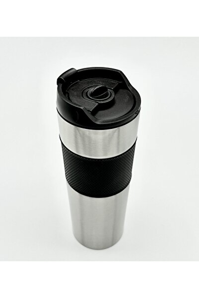 Gülay AVM 304 Çelik French Press Coffee Mug Çift Katmanlı Kaliteli Termos GLY-543 Thermos