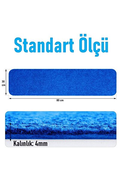 Stepmat Navy Blue Halifleks Adhesive Base Stair Step Mat - Non-Slip Base