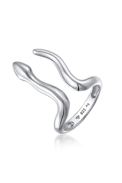 ELLI Schlange Ring aus 925er Sterlingsilber